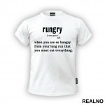 Rungry - Trčanje - Running - Majica