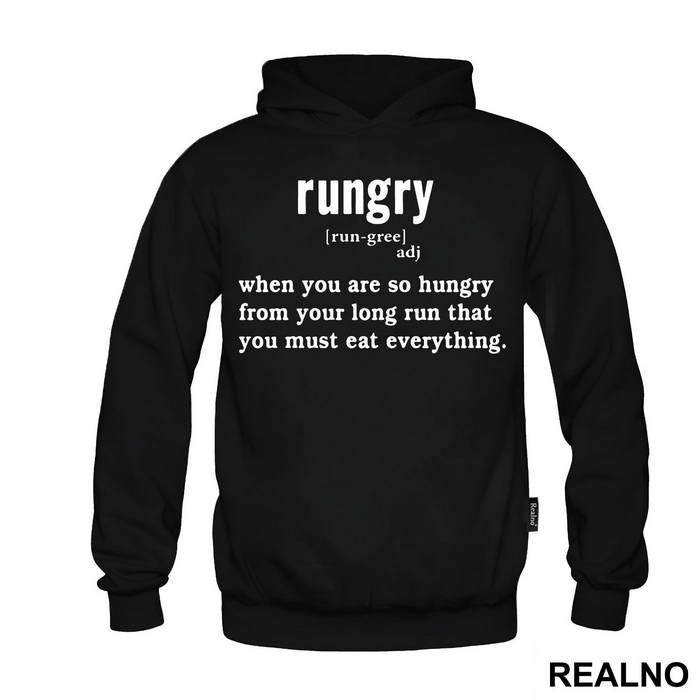 Rungry - Trčanje - Running - Duks
