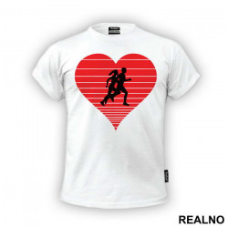 Red Heart - Trčanje - Running - Majica Red Heart - Trčanje - Running - Majica