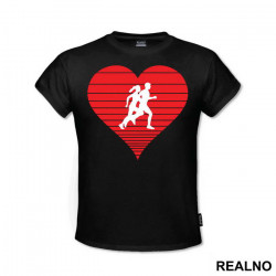 Red Heart - Trčanje - Running - Majica Red Heart - Trčanje - Running - Majica