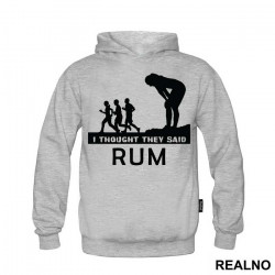 I Thought They Said Rum - Trčanje - Running - Duks