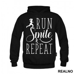 Run, Smile & Repeat - Trčanje - Running - Duks Run, Smile & Repeat - Trčanje - Running - Duks