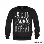Run, Smile & Repeat - Trčanje - Running - Duks