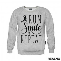 Run, Smile & Repeat - Trčanje - Running - Duks Run, Smile & Repeat - Trčanje - Running - Duks