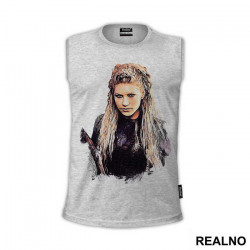 Lagertha - Drawing - Vikings - Majica