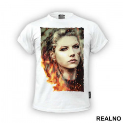Lagertha - Fire - Vikings - Majica