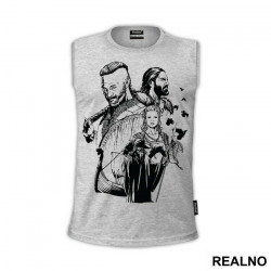 Rollo, Lagertha And Ragnar - Vikings - Majica Rollo, Lagertha And Ragnar - Vikings - Majica