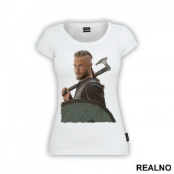 Ragnar - Axe And Shield - Picture - Vikings - Majica