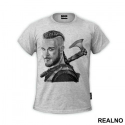 Ragnar And Axe - Vikings - Majica