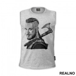 Ragnar And Axe - Vikings - Majica