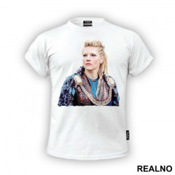 Lagertha - Blue - Vikings - Majica
