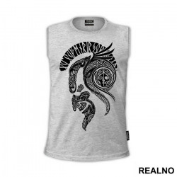 Helmet - Outline - Vikings - Majica