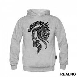 Helmet - Outline - Vikings - Duks