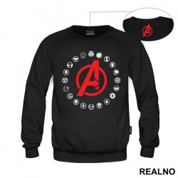 Avengers Heroes Logos - Duks Avengers Heroes Logos - Duks