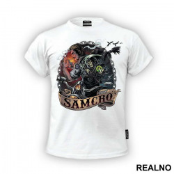 SamCro - Drawing - Sons Of Anarchy - SOA - Majica