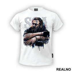 Opie Winston - Watercolor Portrait - Sons Of Anarchy - SOA - Majica