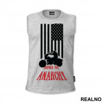 Flag And Motor - Sons Of Anarchy - SOA - Majica