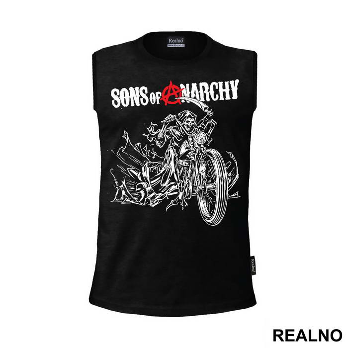 Reaper, Motor And Logo - Sons Of Anarchy - SOA - Majica