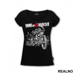 Reaper, Motor And Logo - Sons Of Anarchy - SOA - Majica