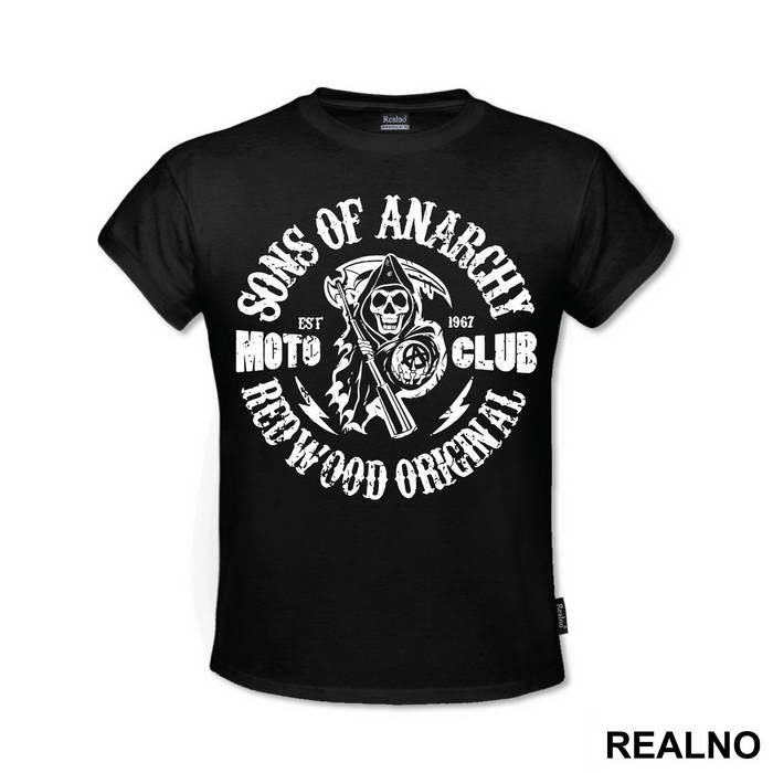 Moto Club - Redwood Original - Sons Of Anarchy - SOA - Majica