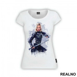 Black Widow - Dripping Colors - Avengers - Majica