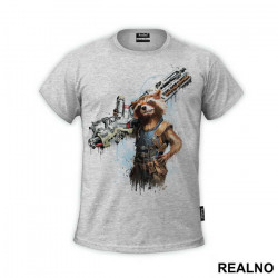 Rocket - Dripping Colors - Avengers - Majica