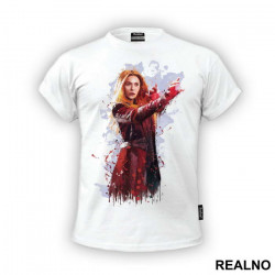 Scarlet Witch - Dripping Colors - Avengers - Majica