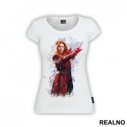 Scarlet Witch - Dripping Colors - Avengers - Majica