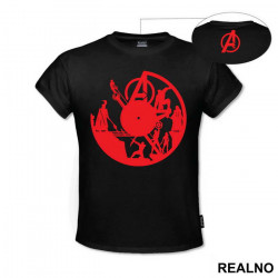 Red Logo - Avengers - Majica Red Logo - Avengers - Majica