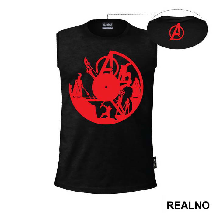 Red Logo - Avengers - Majica