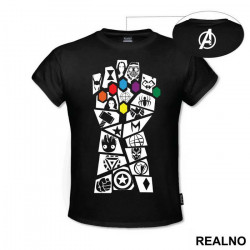 The Infinity Gauntlet - Outline - Thanos - Majica The Infinity Gauntlet - Outline - Thanos - Majica