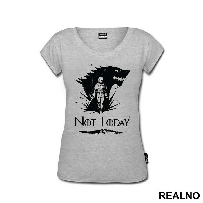 Arya Stark - Dagger - Not Today - Game Of Thrones - GOT - Majica