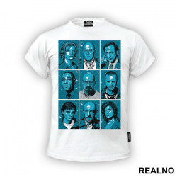 Blue Characters - Breaking Bad - Majica Blue Characters - Breaking Bad - Majica