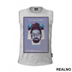I Am Not In Danger, I Am The Danger - Blue - Breaking Bad - Majica I Am Not In Danger, I Am The Danger - Blue - Breaking Bad - Majica