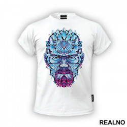 Walter White - Blue - Triangle Art - Breaking Bad - Majica Walter White - Blue - Triangle Art - Breaking Bad - Majica
