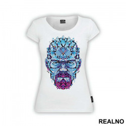 Walter White - Blue - Triangle Art - Breaking Bad - Majica Walter White - Blue - Triangle Art - Breaking Bad - Majica