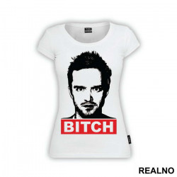 OUTLET - Bela ženska majica veličine XS - Breaking Bad