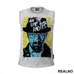 I Am The One Who Knocks - Blue And Yellow - Breaking Bad - Majica