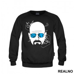 Walter White And Blue Glasses - Breaking Bad - Duks Walter White And Blue Glasses - Breaking Bad - Duks