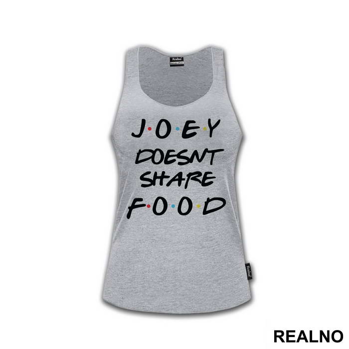 Joey Doesn't Share Food - Dots - Friends - Prijatelji - Majica