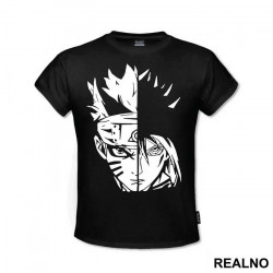 Split With Sasuke - Naruto - Majica