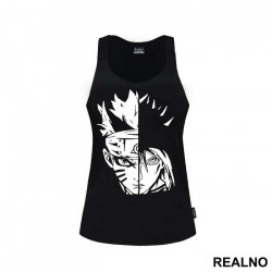 Split With Sasuke - Naruto - Majica