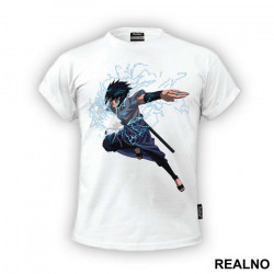 Sasuke Charging Chidori - Naruto - Majica