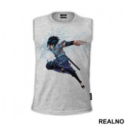 Sasuke Charging Chidori - Naruto - Majica