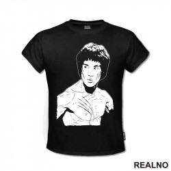 Bruce Lee - Portrait - Filmovi - Majica Bruce Lee - Portrait - Filmovi - Majica