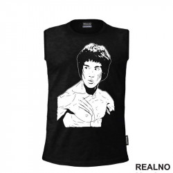 Bruce Lee - Portrait - Filmovi - Majica Bruce Lee - Portrait - Filmovi - Majica