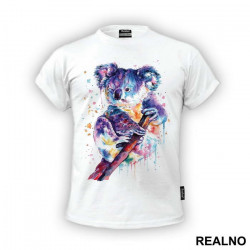 Koala Watercolor - Životinje - Majica