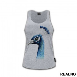 Peacock Painting - Životinje - Majica