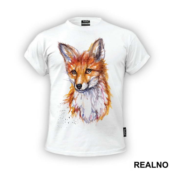 Fox Portrait - Životinje - Majica