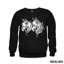 Two Horses Portrait - Životinje - Duks